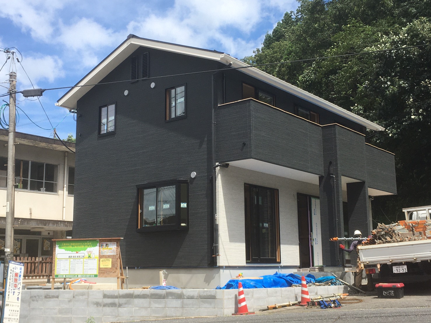 建物お披露目　in 川本町